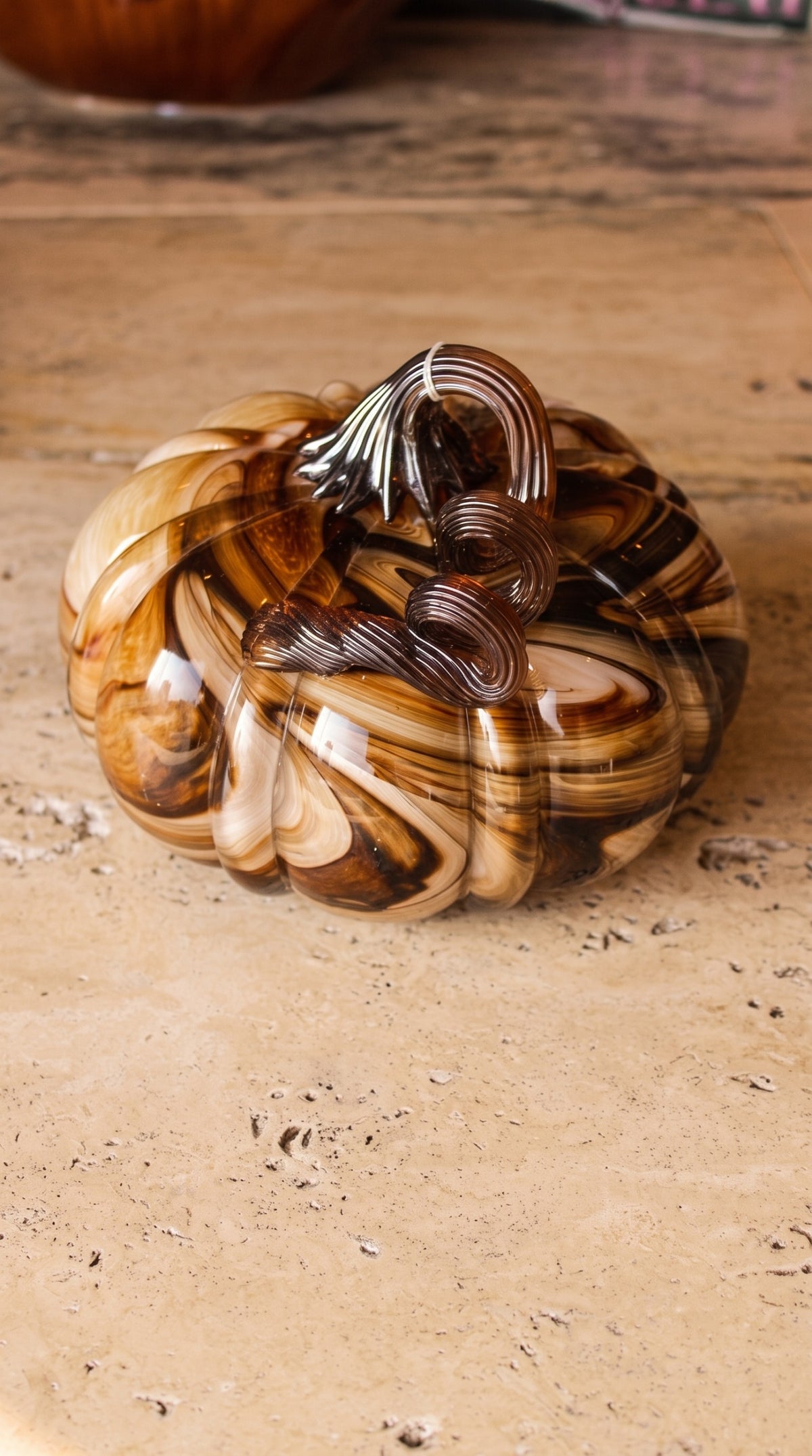 CALABAZA DECORATIVA JASPEADO