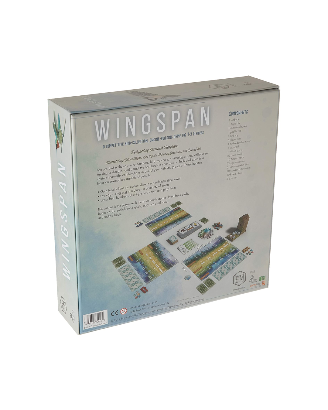 Wingspan juego de mesa