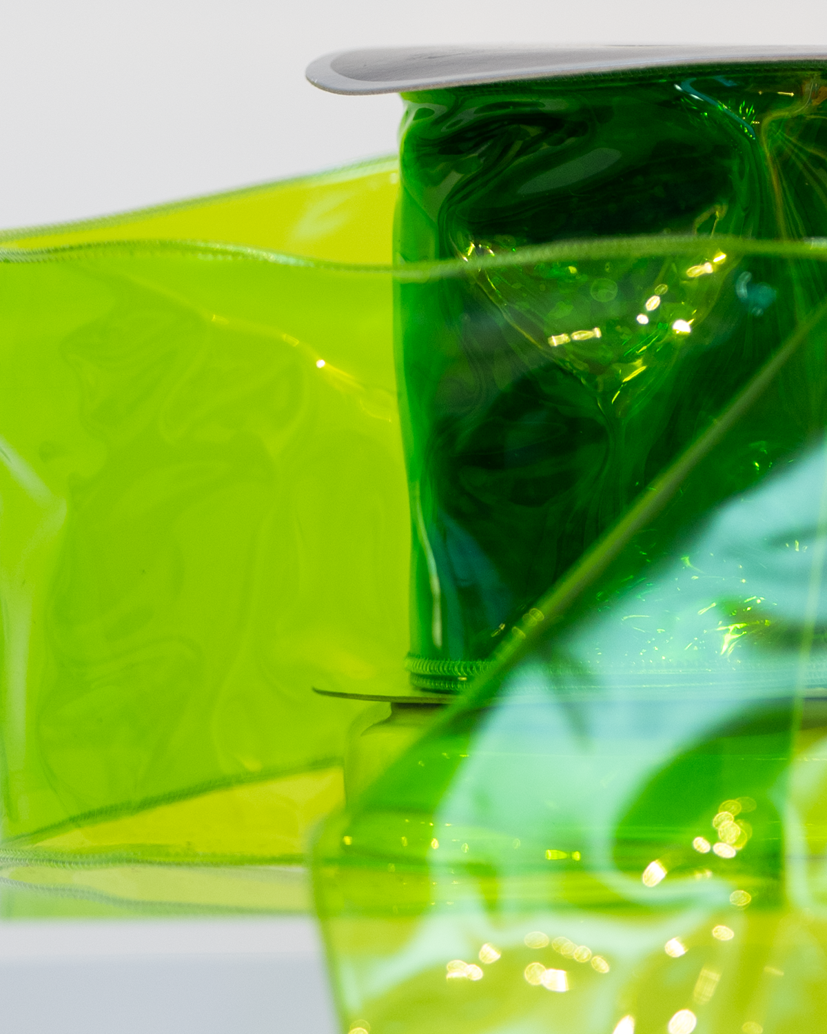 Listón de vinil fosforecente