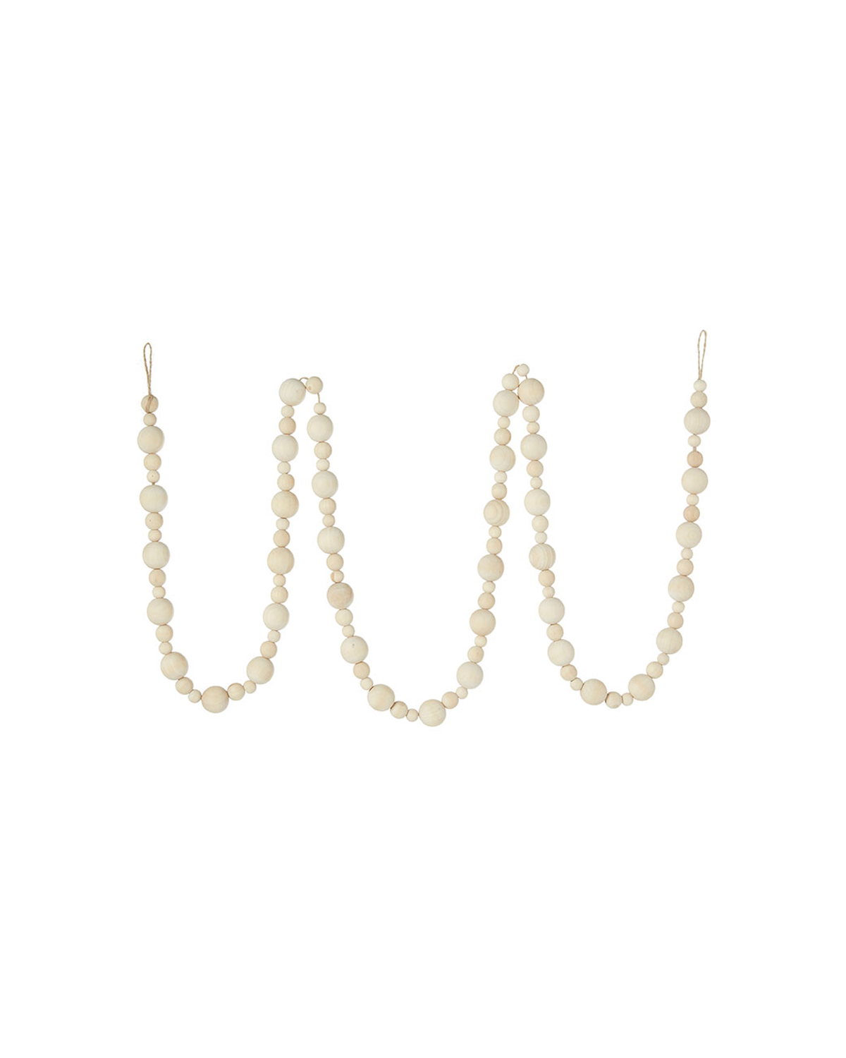 Guirnalda de madera Bead