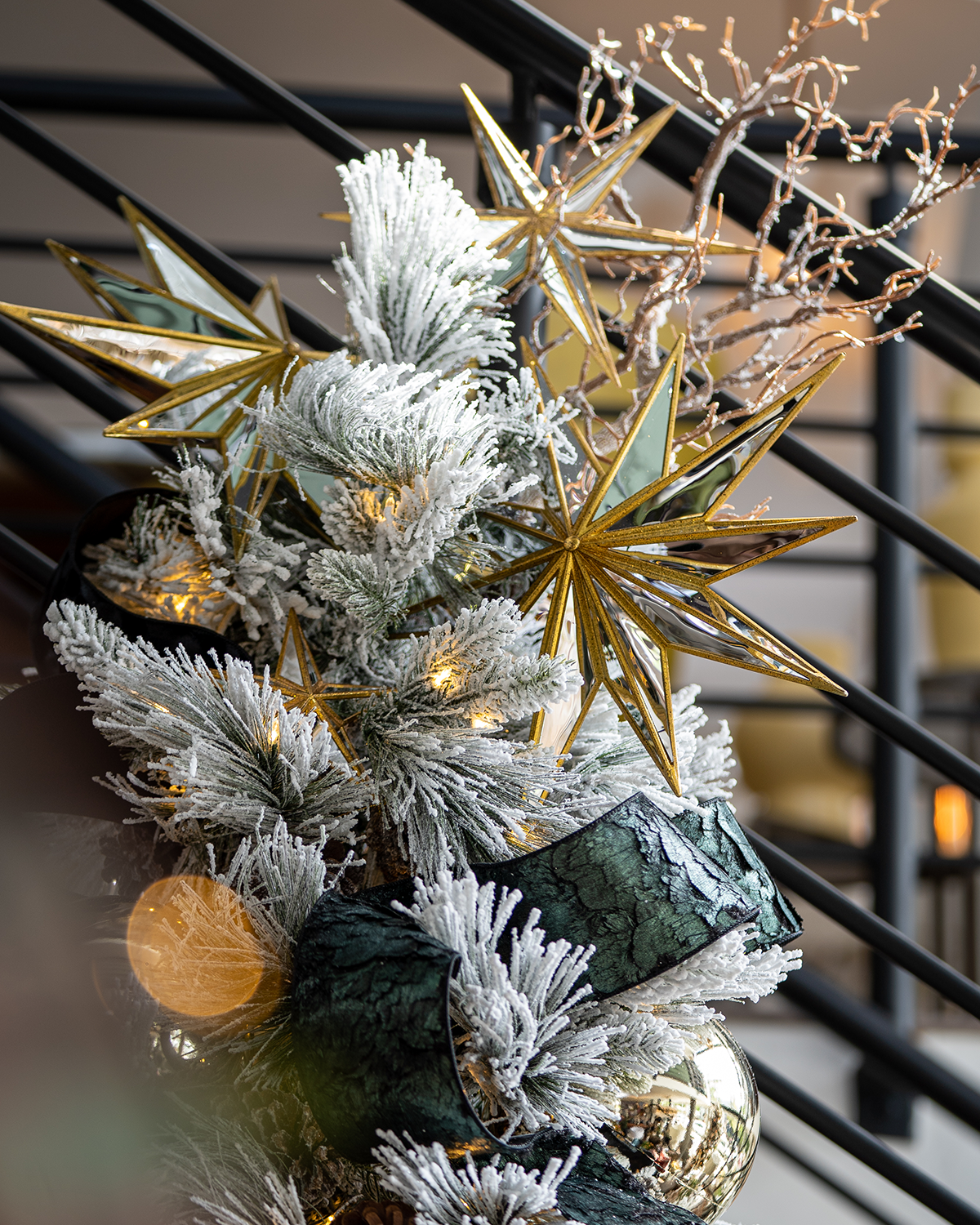 Ornamento de estrella 10 picos