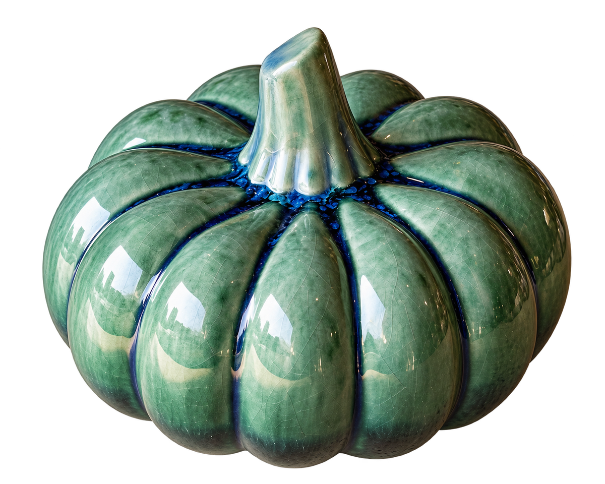 CALABAZA DECORATIVA VERDE