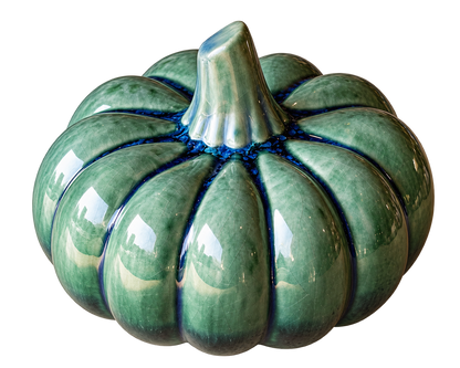 CALABAZA DECORATIVA VERDE