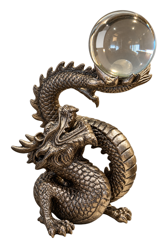 ESCULTURA DRAGÓN ORIENTAL