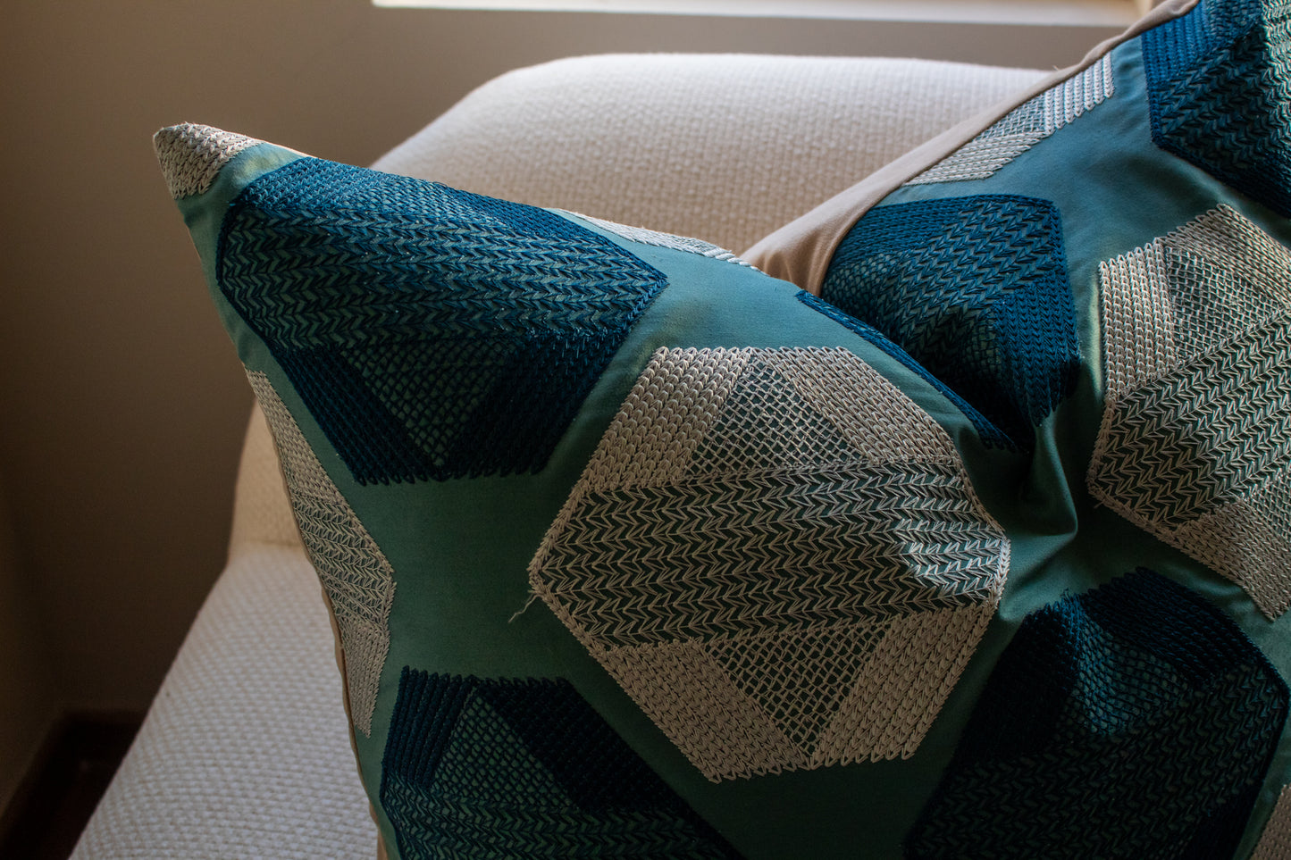 Cojín Charleston Blue