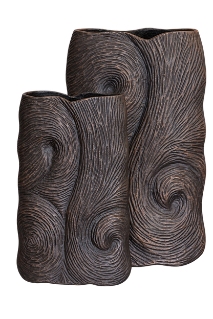 SET DE 2 FLOREROS DECORATIVOS