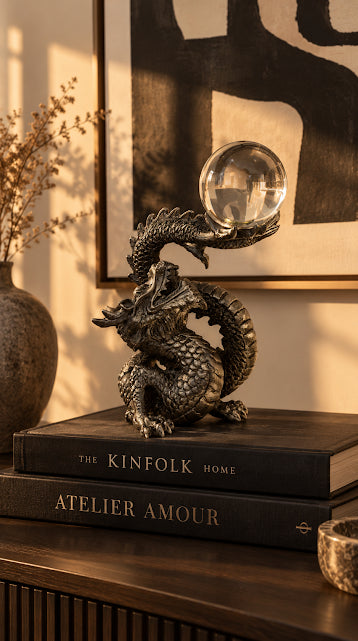 ESCULTURA DRAGÓN ORIENTAL